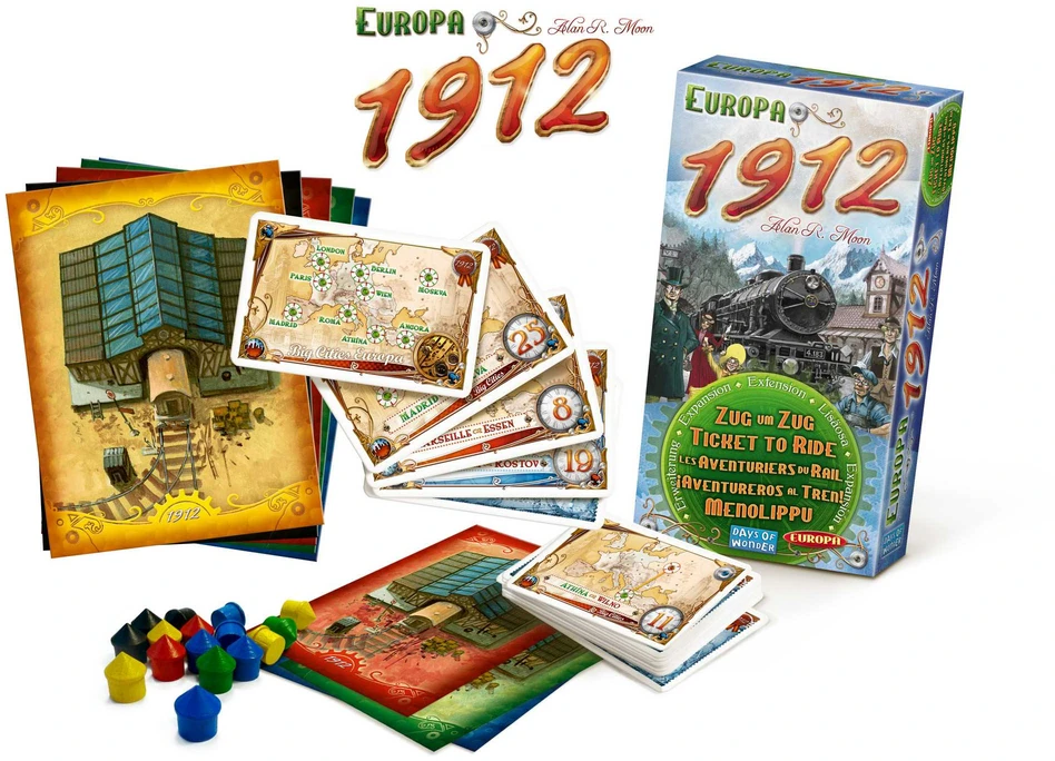 Days Of Wonder Ticket to Ride: Europa 1912