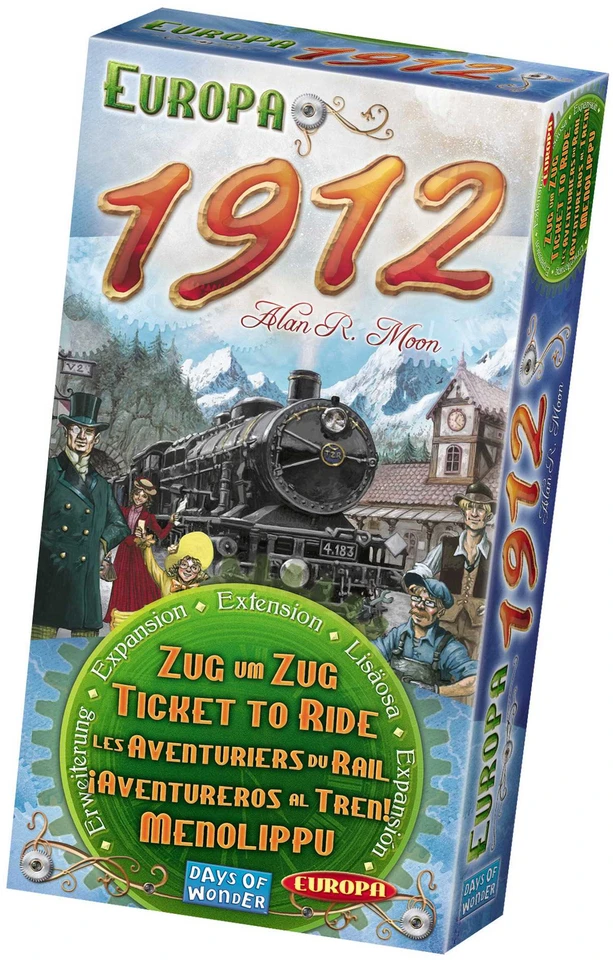 Days Of Wonder Ticket to Ride: Europa 1912