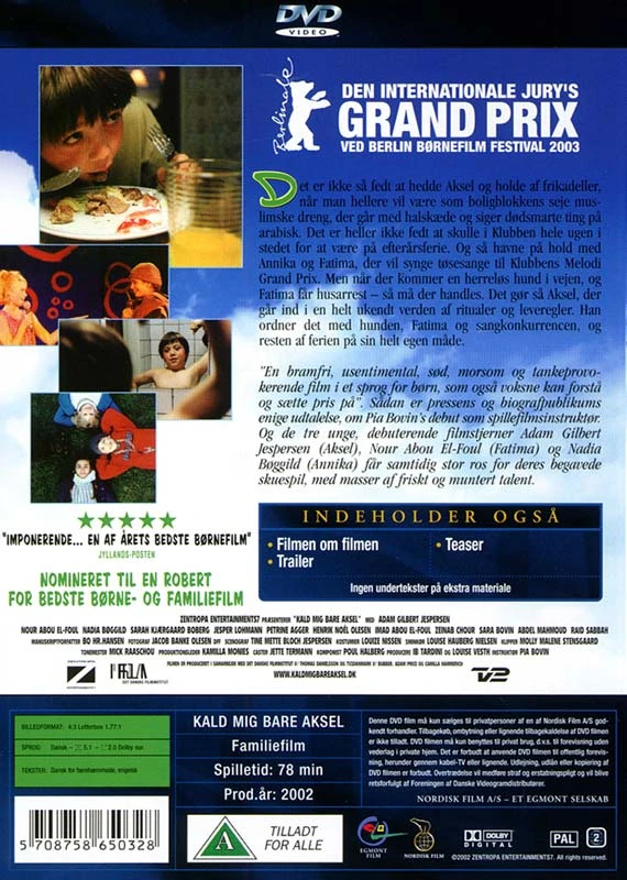 Tiesiog vadink mane Akseliu (DVD)