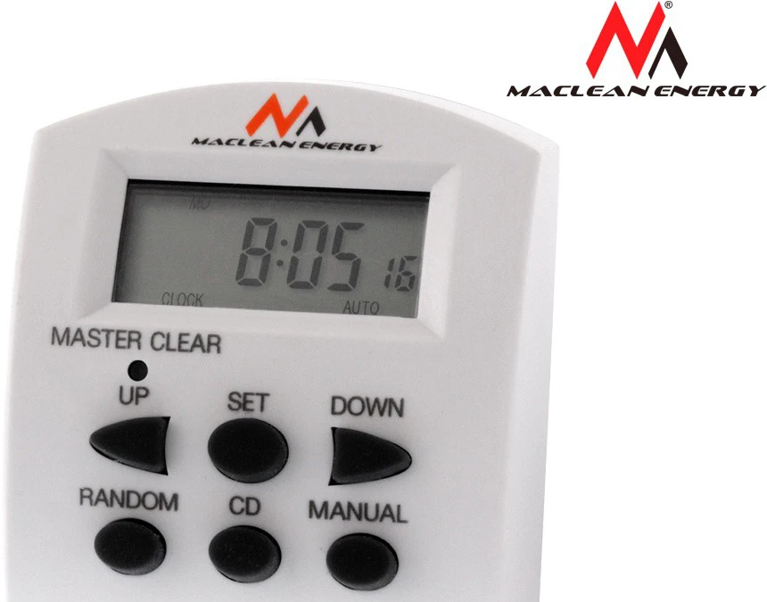 Timer „Maclean Energy MCE05G“ skaitmeninis laikmatis