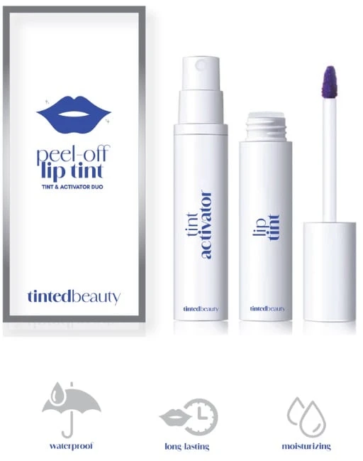 Tinted Beauty – „Peel Reveal“ lūpų dažai „Classy Coral“