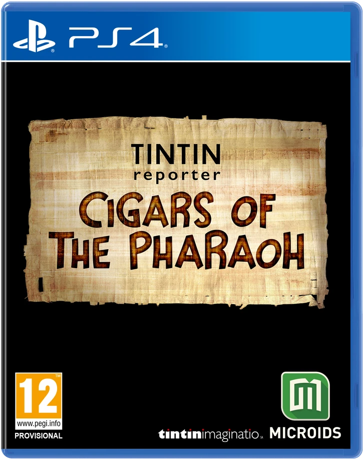 „Microïds Tintin Reporter“ Faraono cigarai PS4