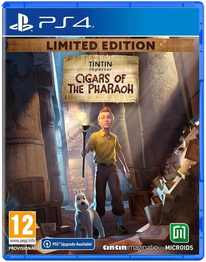 „Microïds Tintin Reporter“ Faraono cigarai PS4