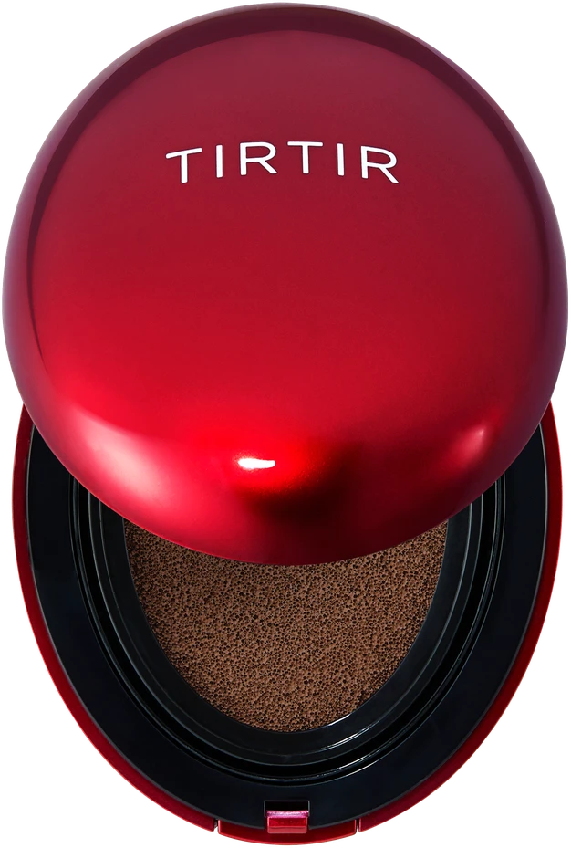 Tirtir Mask Fit Raudona Cushion SPF 40 PA++ makiažo pagrindas-pagalvėlė, atspalvis: 43N Deep Cocoa, 18 g