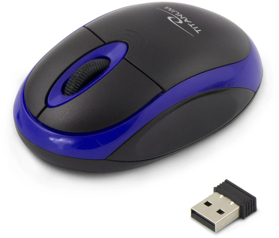 Belaidė optinė pelė Esperanza TITANUM TM116B VULTURE - 3D | 2.4 GHz| 1000 DPI