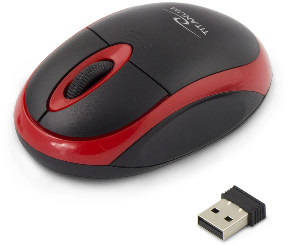 Optinė belaidė pelė Esperanza TITANUM TM116R VULTURE - 3D | 2.4 GHz| 1000 DPI
