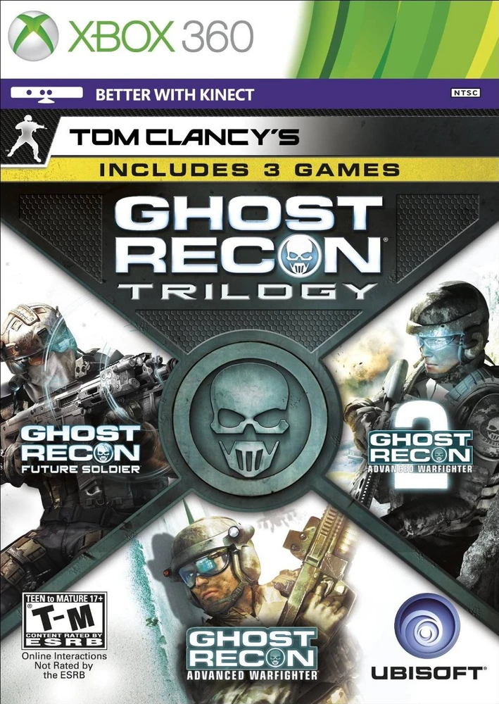 Ubisoft Tom Clancy's Ghost Recon Trilogy Edition (importas) – XBOX 360