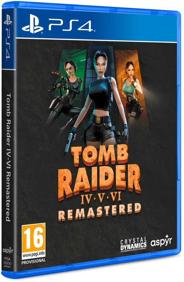 „Crystal Dynamics Tomb Raider IV-VI Remastered“ PS4