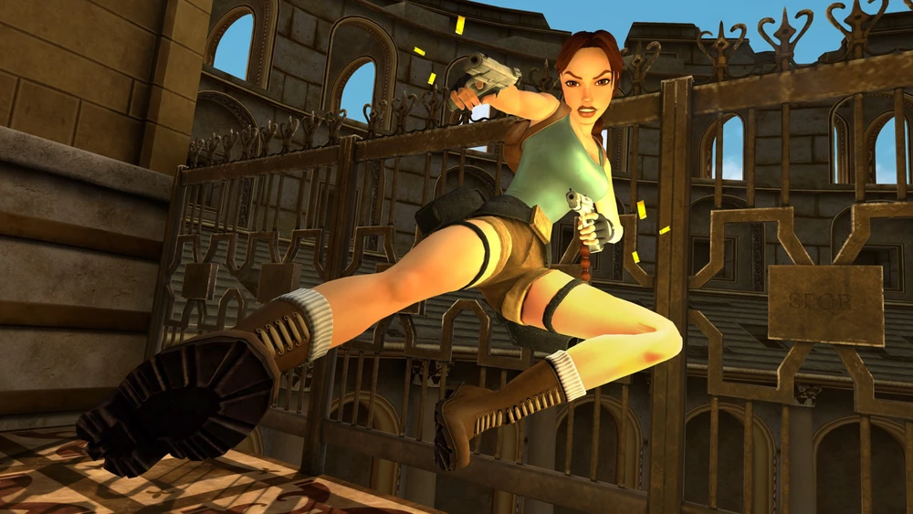 „Crystal Dynamics“ „Tomb Raider IV-VI“ perdirbinys