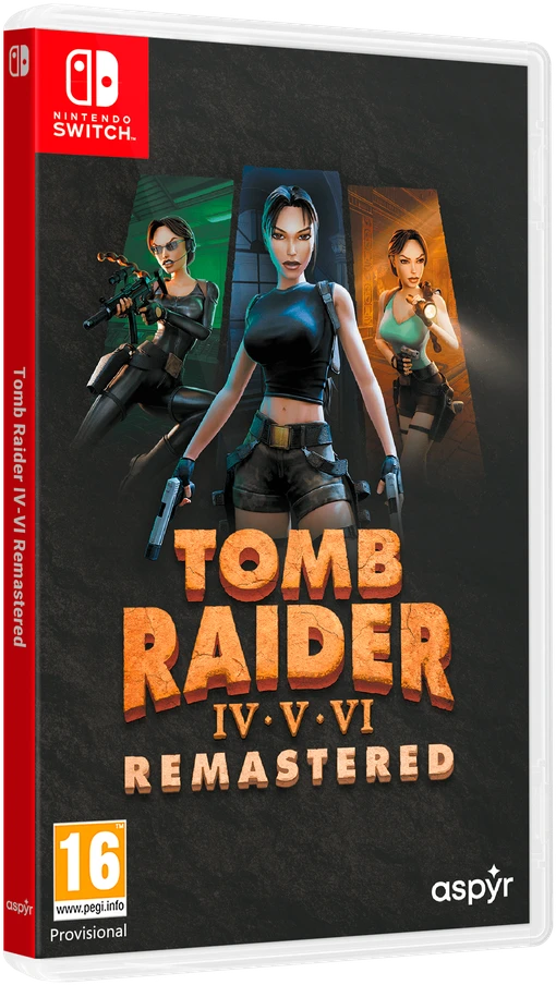 „Crystal Dynamics“ „Tomb Raider IV-VI“ perdirbinys