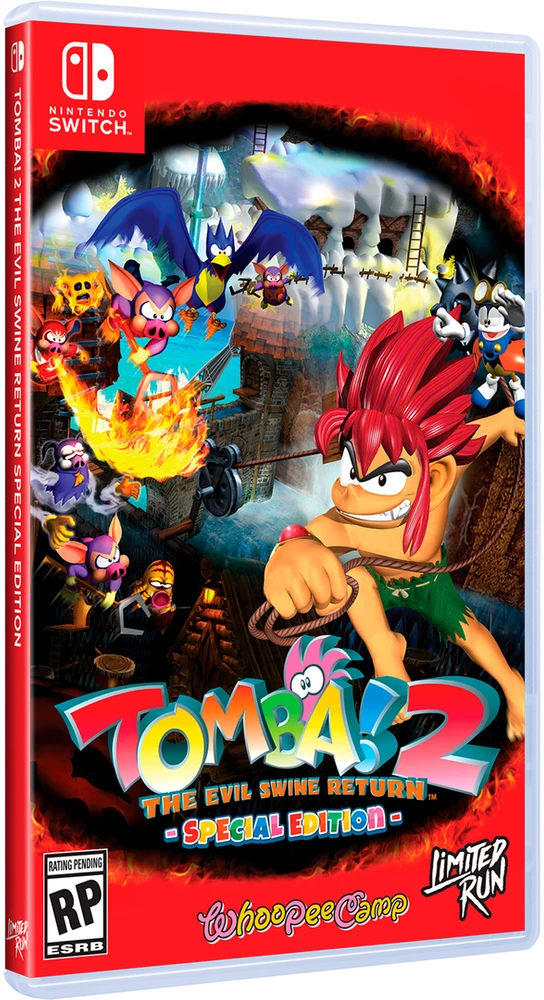 Tomba! 2: The Evil Swine Return Remastered (Limited Run) - Nintendo Switch