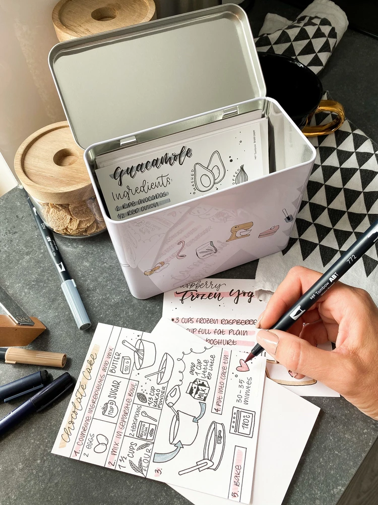 „Tombow“ – „pasidaryk pats“ receptų rinkinys