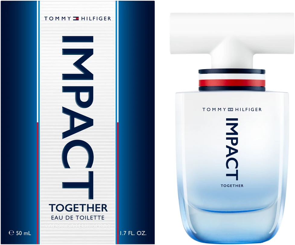 Tommy Hilfiger Impact Together EDT tualetinis vanduo vyrams, 50 ml