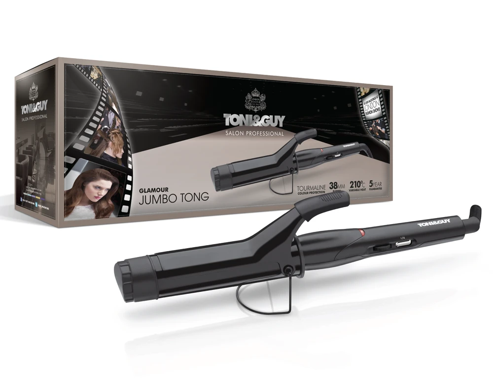 Toni & Guy ToniGuy - Jumbo Clamp plaukų garbanojimo žnyplės 38 mm