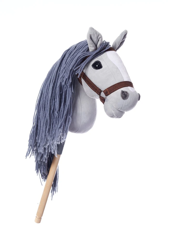Tootiny Koń Mėgėjiškas arklys hoppihorse a3 pilkas, pilkas kailis
