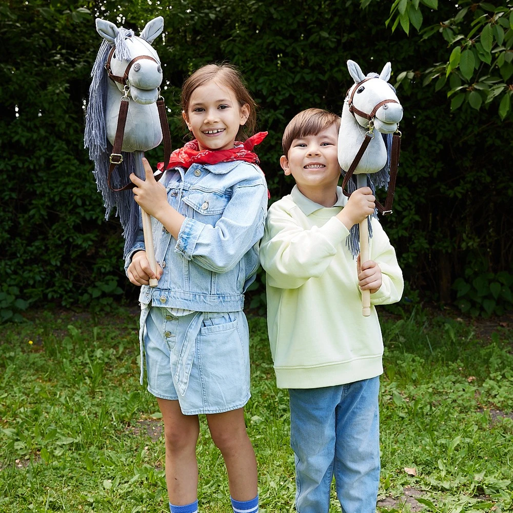 Tootiny Arklys ant pagaliuko HOPPIHORSE Hobby Horse A4 formato kamuoliukas