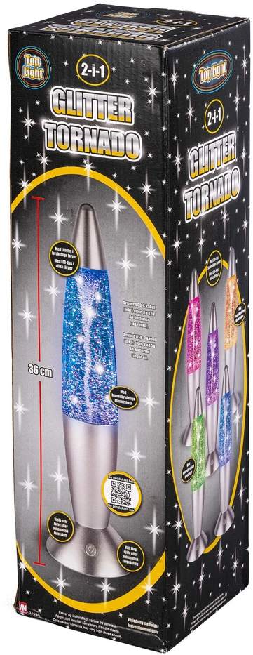 Top Light Viršutinė lemputė – „Tornado“ blizgučių lempa (71198)