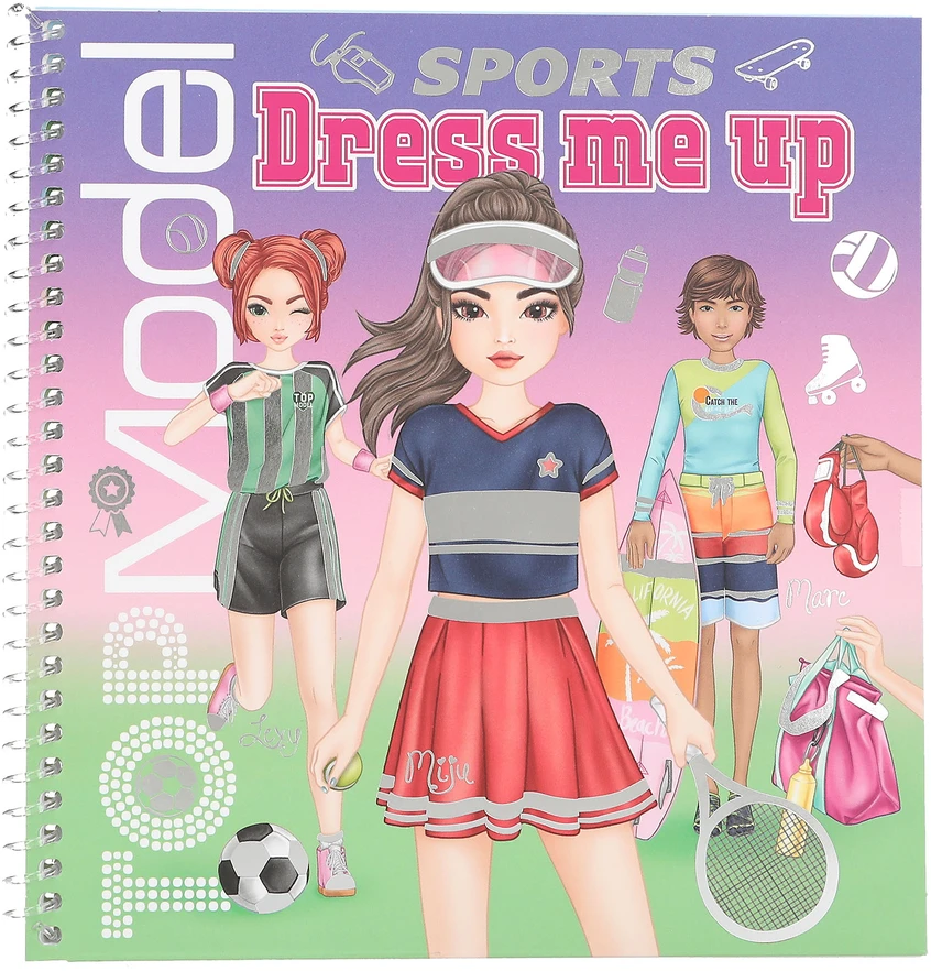Top Model TOPModel - Aprengti mane lipdukų knygelė sportui (413808)