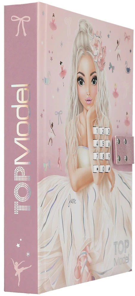 Top Model TOPModel - Dienoraštis su kodu ir garsu BALETAS - (413609)