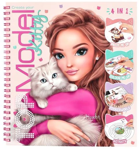 Top Model Topmodel - kačiukų spalvinimo knygelė (0414213)
