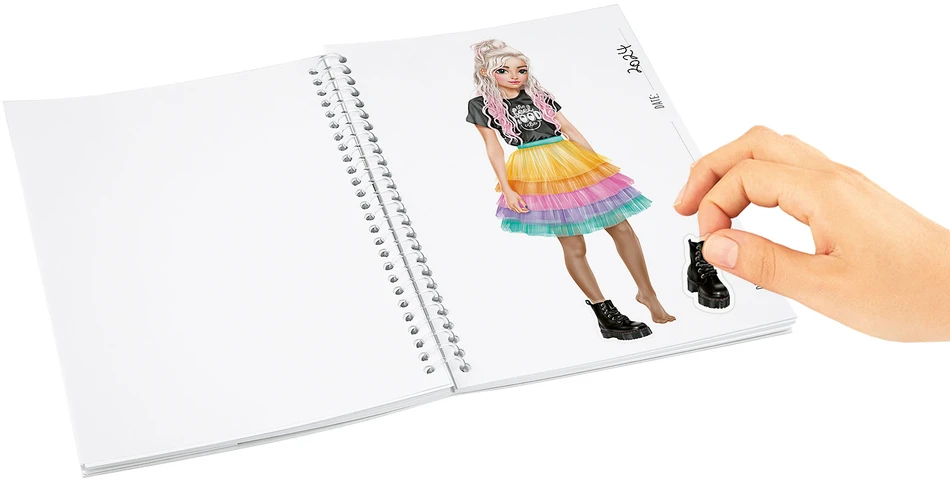 Top Model Topmodel - Kišeninė spalvinimo knygelė (413444)