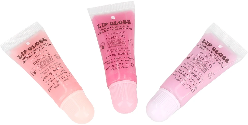 Depesche Top Model TOPModel - Lūpų blizgesio rinkinys - COWGIRL - 9 ml tūbelėje