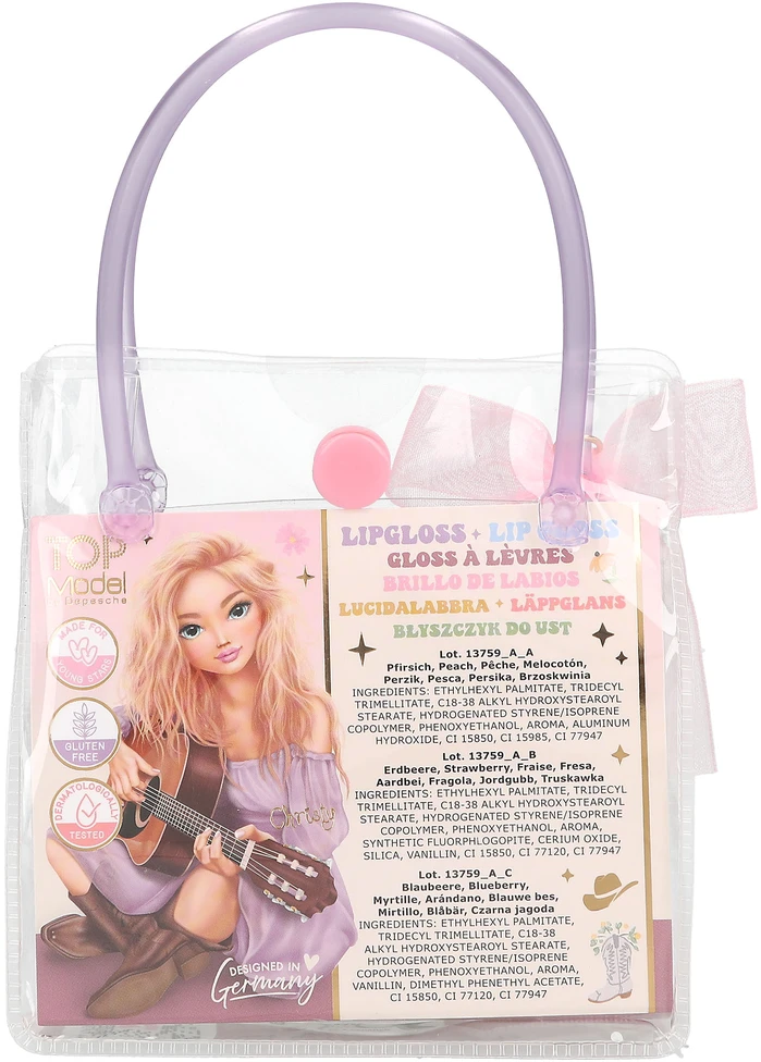 Depesche Top Model TOPModel - Lūpų blizgesio rinkinys - COWGIRL - 9 ml tūbelėje