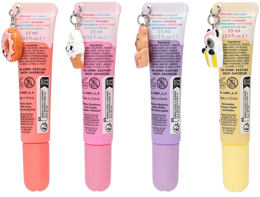 Top Model „Topmodel“ – lūpų blizgis su pakabuku – „Candy Glam“ – 15 ml