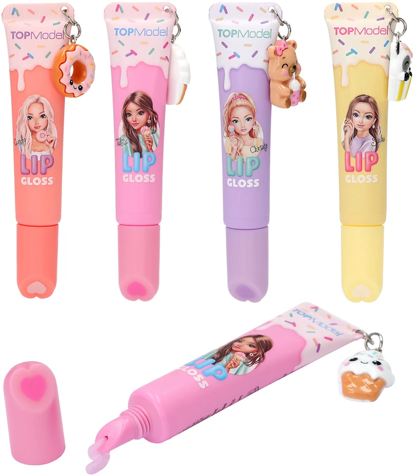 Top Model „Topmodel“ – lūpų blizgis su pakabuku – „Candy Glam“ – 15 ml