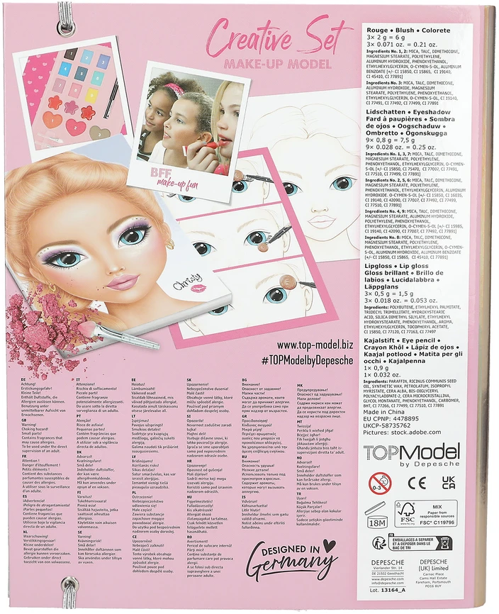 Top Model kūrybinis aplankalas "Make-Up" 2025