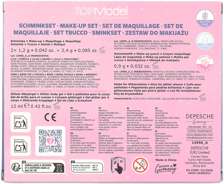 Top Model Topmodel - Makiažo rinkinys GROŽIS ir AŠ (0413956)