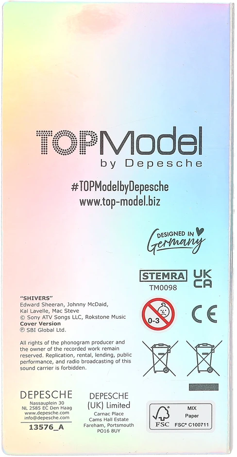 Top Model Topmodel - Mini spalvinimo knygelė su garsu (413576)