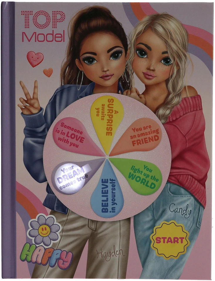 Top Model TOPModel - Nuotaikų spalvinimo knygelė su šviesa (413352)