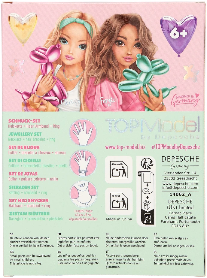 Top Model „Topmodel“ – papuošalų rinkinys (0414062)