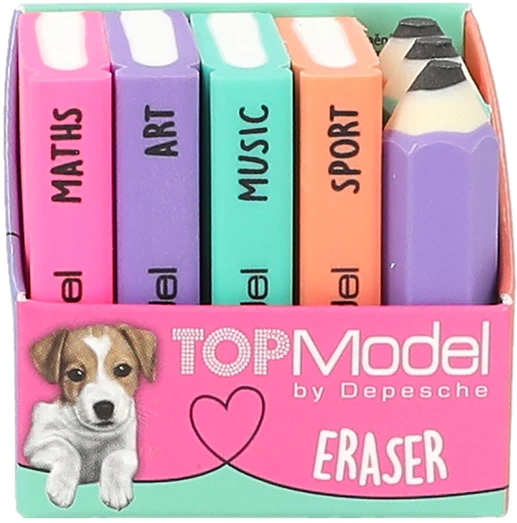 Top Model „Topmodel“ – „TOPModel“ trintukų rinkinys – mini mokykliniai sąsiuviniai ir pieštukai (0412443)