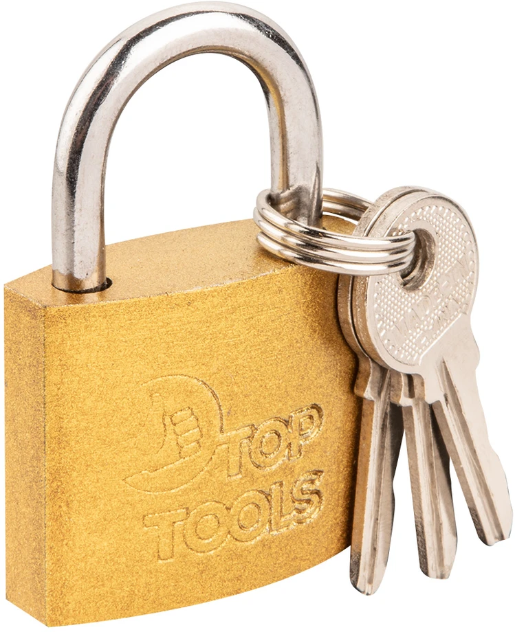 Top Tools Kłódka 30 mm spyna, 3 raktai