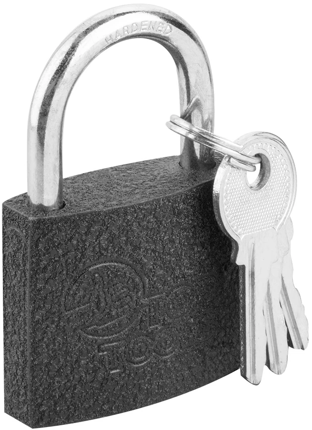 Top Tools Geležinė spyna, 40 mm, 3 raktai