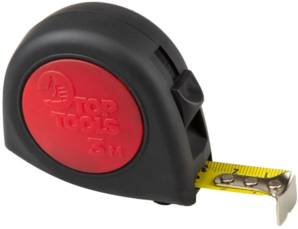 Ruletė Top Tools 27C313 Plieninė SOFT GRIP 3m/16mm