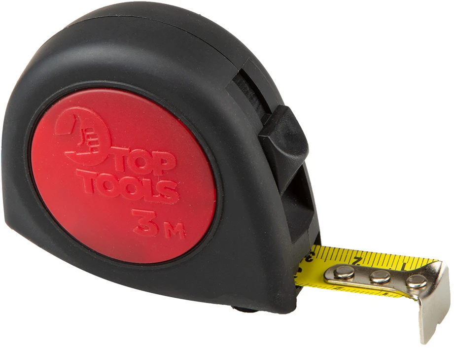Top Tools Miara Plieninė matavimo juosta 3 m x 16 mm