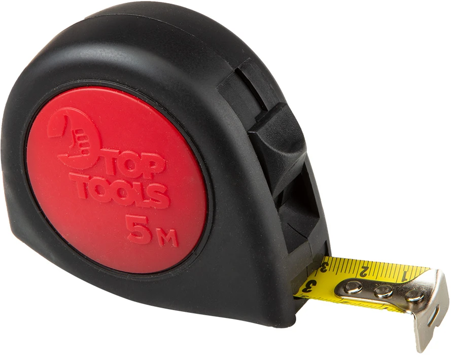 Top Tools Miara Plieninė matavimo juosta 5 m x 19 mm