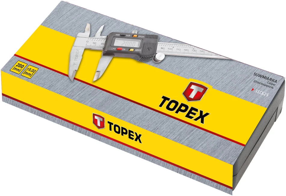 Topex skaitmeninis apkabžas 200mm