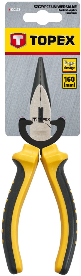 Szczypce Replės, pailgintos tiesios 160mm. TOPEX 32D101