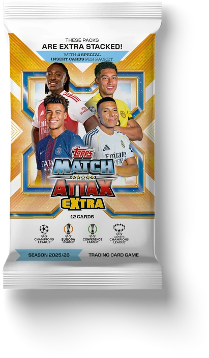 „Topps“ – „Match Attax“ Čempionų lygos EX kortelės (UCLMAEXT26-01)