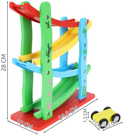 Kruzzel Wooden slide track 22457