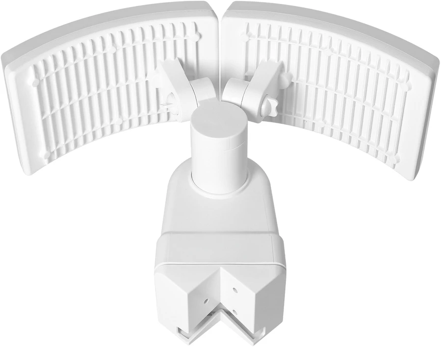 Orno TOS DUO LED 2x20W dvigubas sodo prožektorius, 2x1600lm, IP65, 4000K, PC, baltas