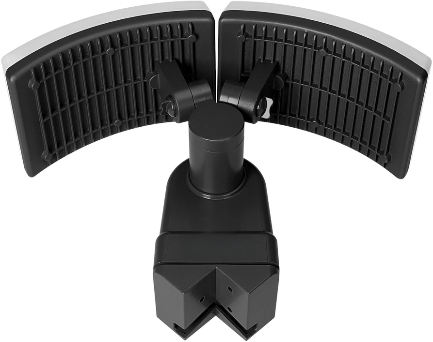 Orno TOS DUO LED 2x20W dvigubas sodo prožektorius, 2x1600lm, IP65, 4000K, PC, juodas
