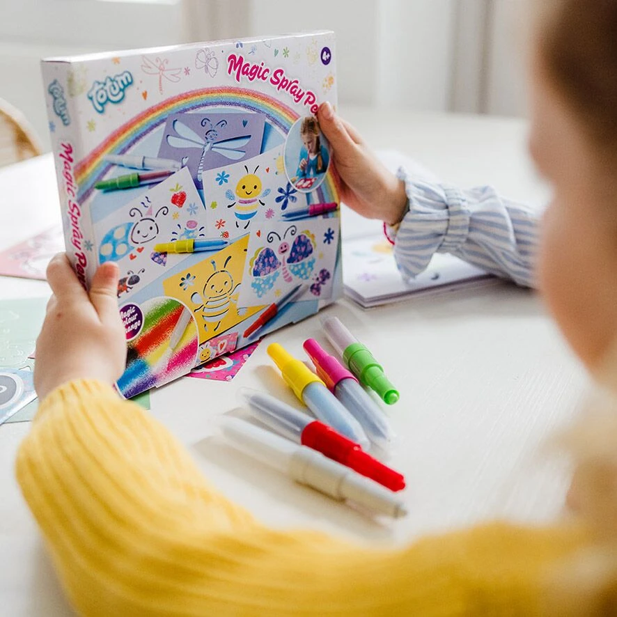 TOTUM piešimo kūrybinis rinkinys Magic Purškiklis Pens, 025745
