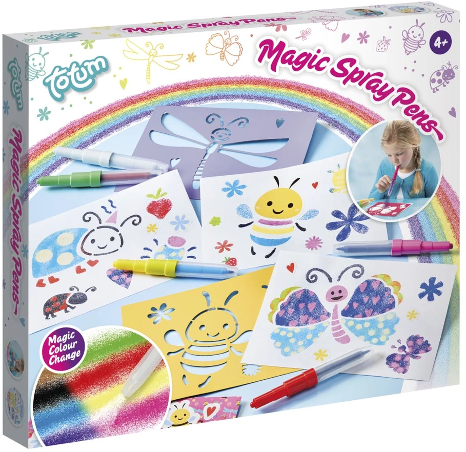 TOTUM piešimo kūrybinis rinkinys Magic Purškiklis Pens, 025745