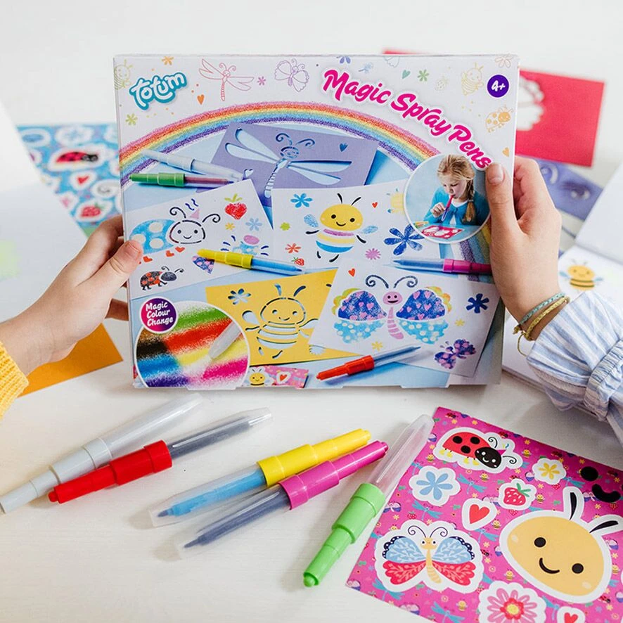TOTUM piešimo kūrybinis rinkinys Magic Purškiklis Pens, 025745