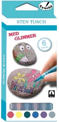 Usorteret Touché – Rock Painting Glitter (809648)